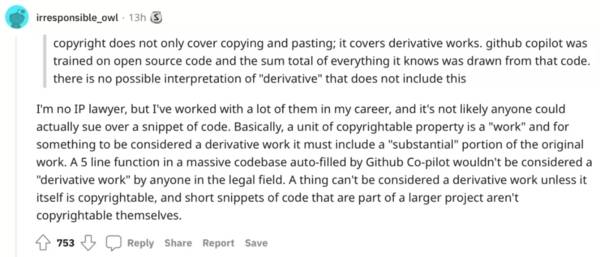 AI「抄」代码无罪？GitHub Copilot拿用户的开源代码改一改就去挣钱！