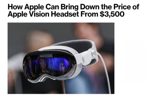 为了现在就拥有苹果Vision Pro，我要花45万